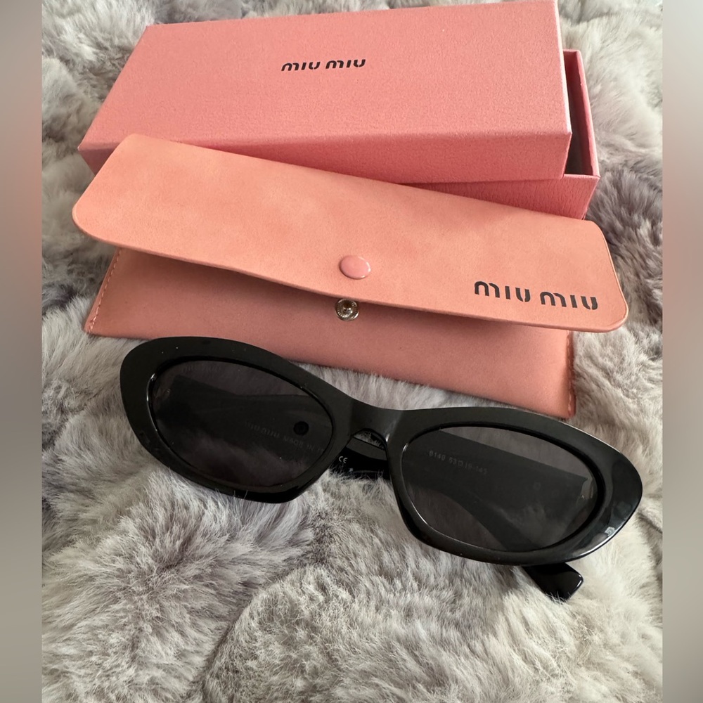 Miu Miu Black Sunglasses 2